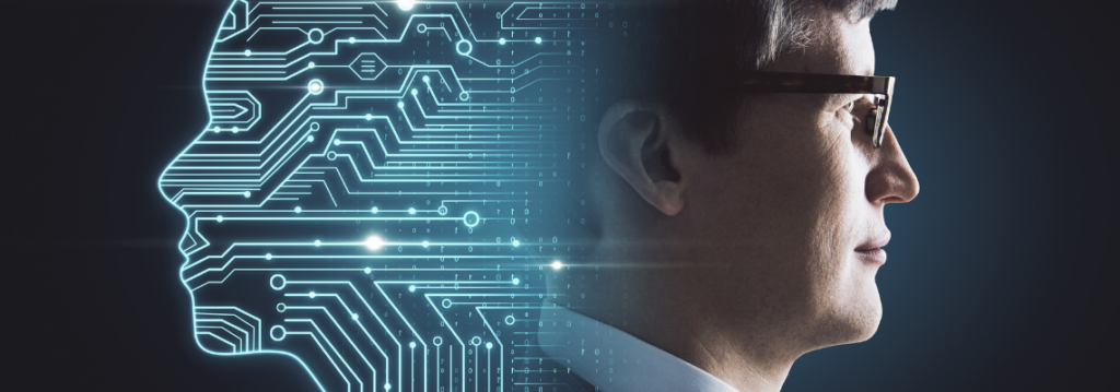 Why we need EQ, human head and robot head back to back