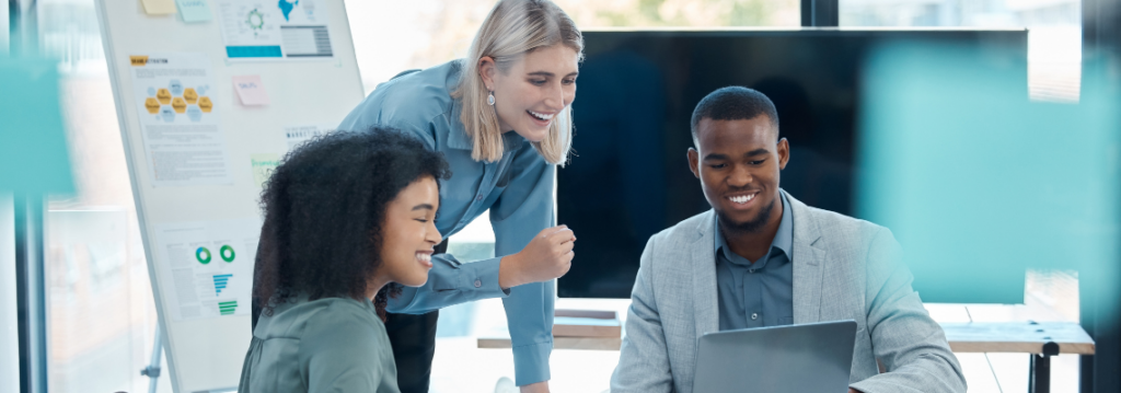 transform your business, team working together